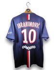 2014 - 15 PSG Home Shirt Ibrahimovic 10 - 7.5/10 - (M) - Eternal Pitch