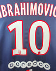 2014 - 15 PSG Home Shirt Ibrahimovic 10 - 7.5/10 - (M) - Eternal Pitch
