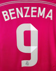 2014 - 15 Real Madrid Away Shirt Benzema 9 - 9/10 - (L) - Eternal Pitch