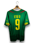2014 - 16 Cameroon Home Shirt Eto'o 9 - 9/10 - (M) - Eternal Pitch