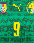 2014 - 16 Cameroon Home Shirt Eto'o 9 - 9/10 - (M) - Eternal Pitch