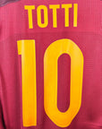 2015 - 16 AS Roma Player Version Home Shirt Totti 10 (L) - Eternal Pitch