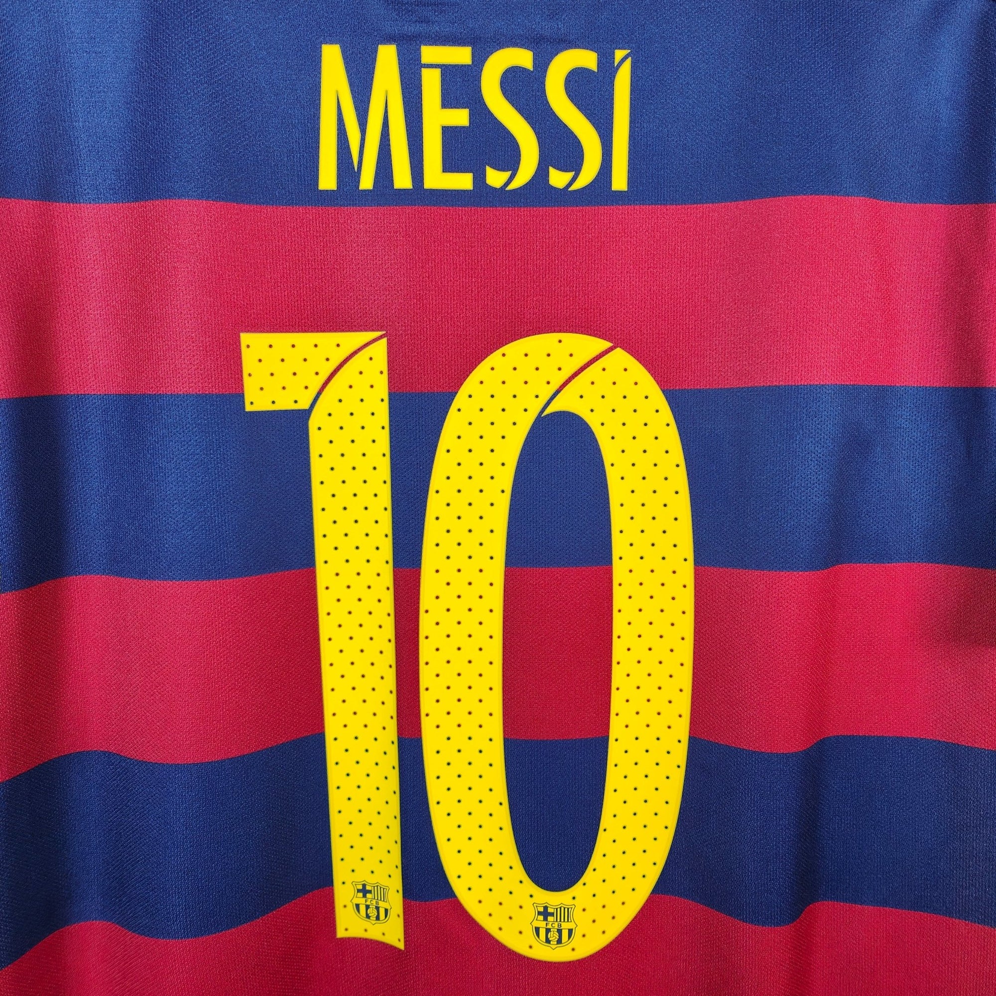 2015 - 16 FC Barcelona Home Shirt Messi 10 - 9.5/10 - (L) - Eternal Pitch