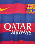 2015 - 16 FC Barcelona Home Shirt Messi 10 - 9.5/10 - (M) - Eternal Pitch
