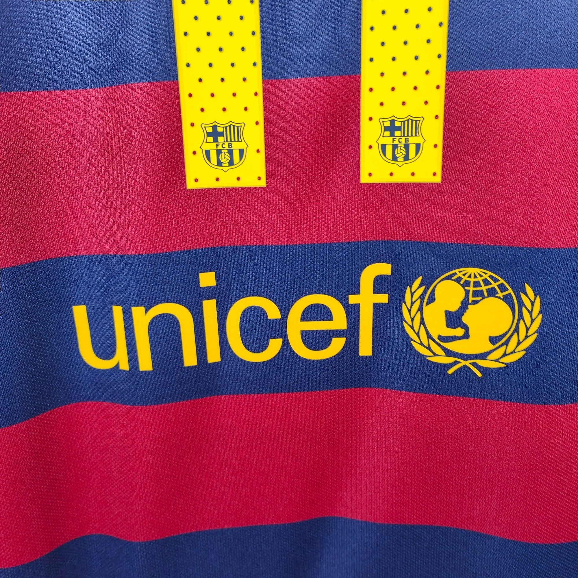2015 - 16 FC Barcelona Home Shirt Neymar 11 - 9/10 - (M) - Eternal Pitch