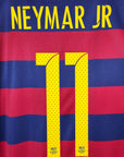 2015 - 16 FC Barcelona Home Shirt Neymar 11 - 9/10 - (M) - Eternal Pitch