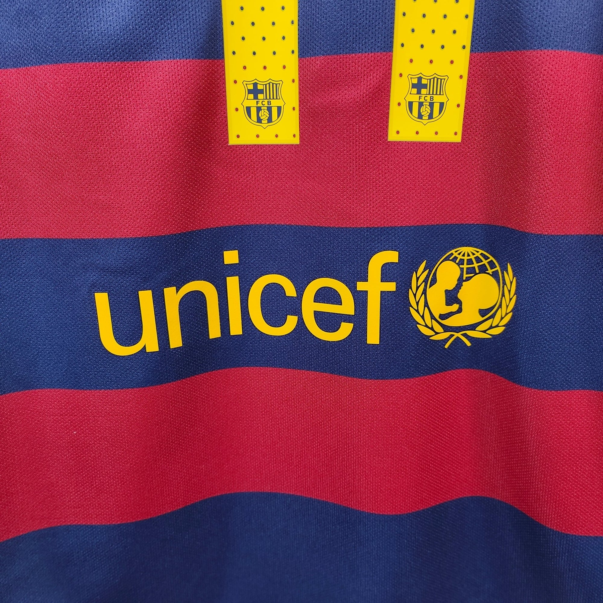 2015 - 16 FC Barcelona Home Shirt Neymar 11 - 9.5/10 - (S) - Eternal Pitch