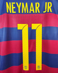 2015 - 16 FC Barcelona Home Shirt Neymar 11 (XL) - Eternal Pitch
