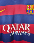 2015 - 16 FC Barcelona Home Shirt Neymar 11 (XL) - Eternal Pitch