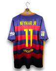 2015 - 16 FC Barcelona Home Shirt Neymar 11 (XL) - Eternal Pitch