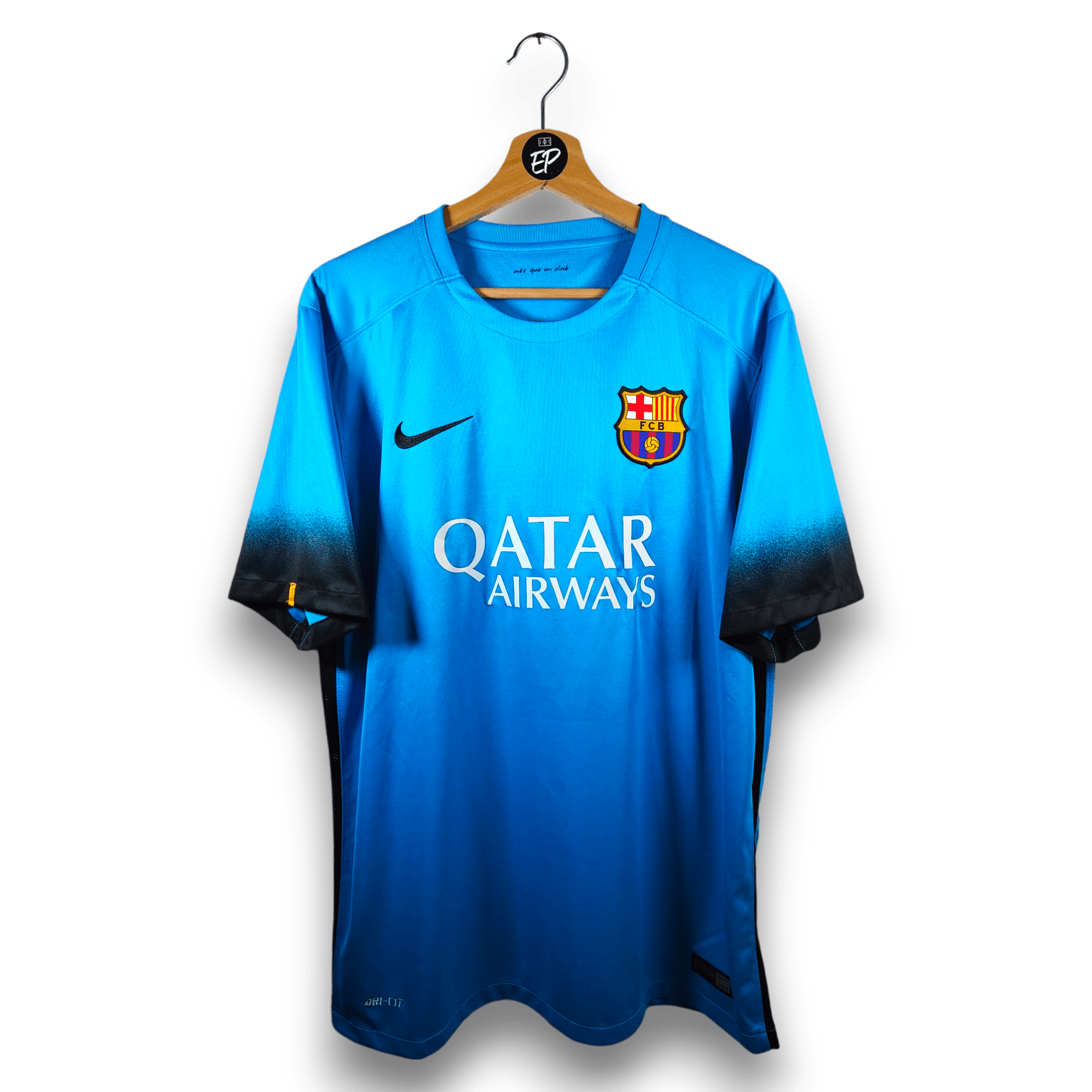 2015-16 FC Barcelona Third Shirt Suarez #9 (L