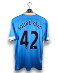 2015 - 16 Manchester City Home Shirt Toure Yaya 42 - 9/10 - (M) - Eternal Pitch
