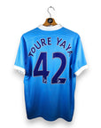 2015 - 16 Manchester City Home Shirt Toure Yaya 42 (M) - Eternal Pitch