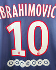 2015 - 16 PSG Home Shirt Ibrahimovic 10 - 7.5/10 - (M) - Eternal Pitch