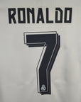 2015 - 16 Real Madrid Home Shirt Ronaldo 7 - 8/10 - (M) - Eternal Pitch