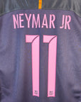 2016 - 17 FC Barcelona Away Shirt Neymar 11 (L) - Eternal Pitch
