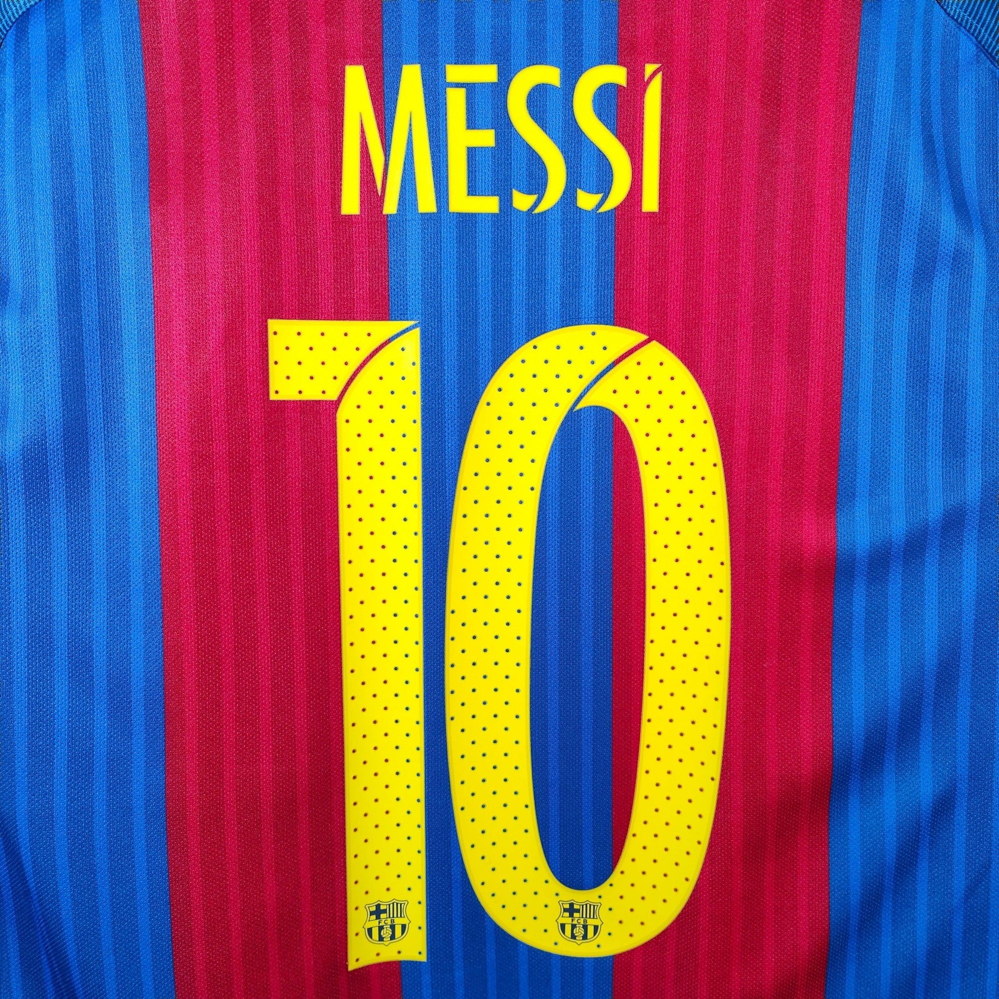 2016 - 17 FC Barcelona Home Shirt Messi 10 - 9.5/10 - (L) - Eternal Pitch