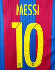 2016 - 17 FC Barcelona Home Shirt Messi 10 - 9.5/10 - (L) - Eternal Pitch