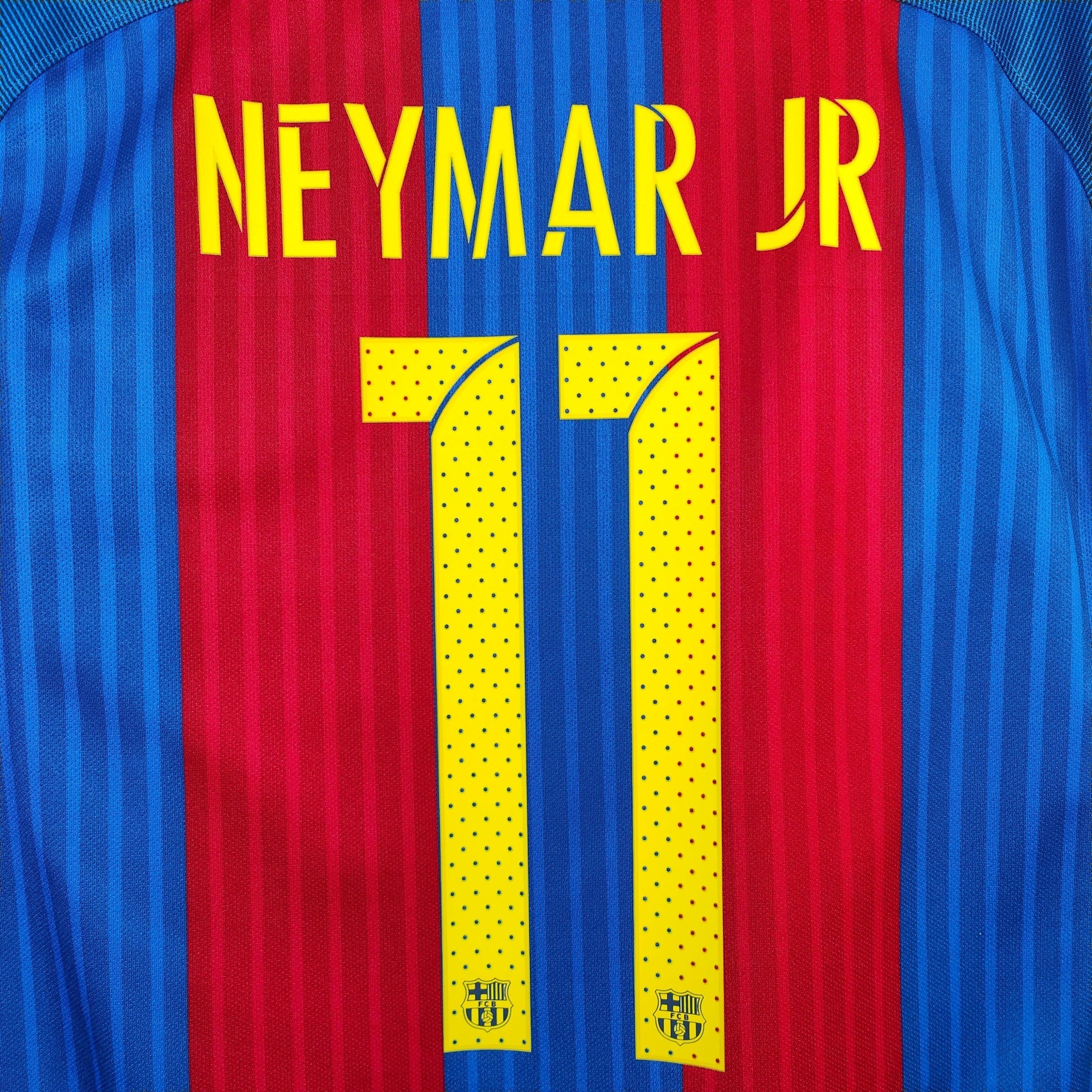 2016 - 17 FC Barcelona Home Shirt Neymar 11 - 9.5/10 - (L) - Eternal Pitch