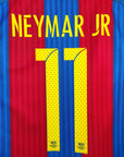 2016 - 17 FC Barcelona Home Shirt Neymar 11 - 9.5/10 - (L) - Eternal Pitch
