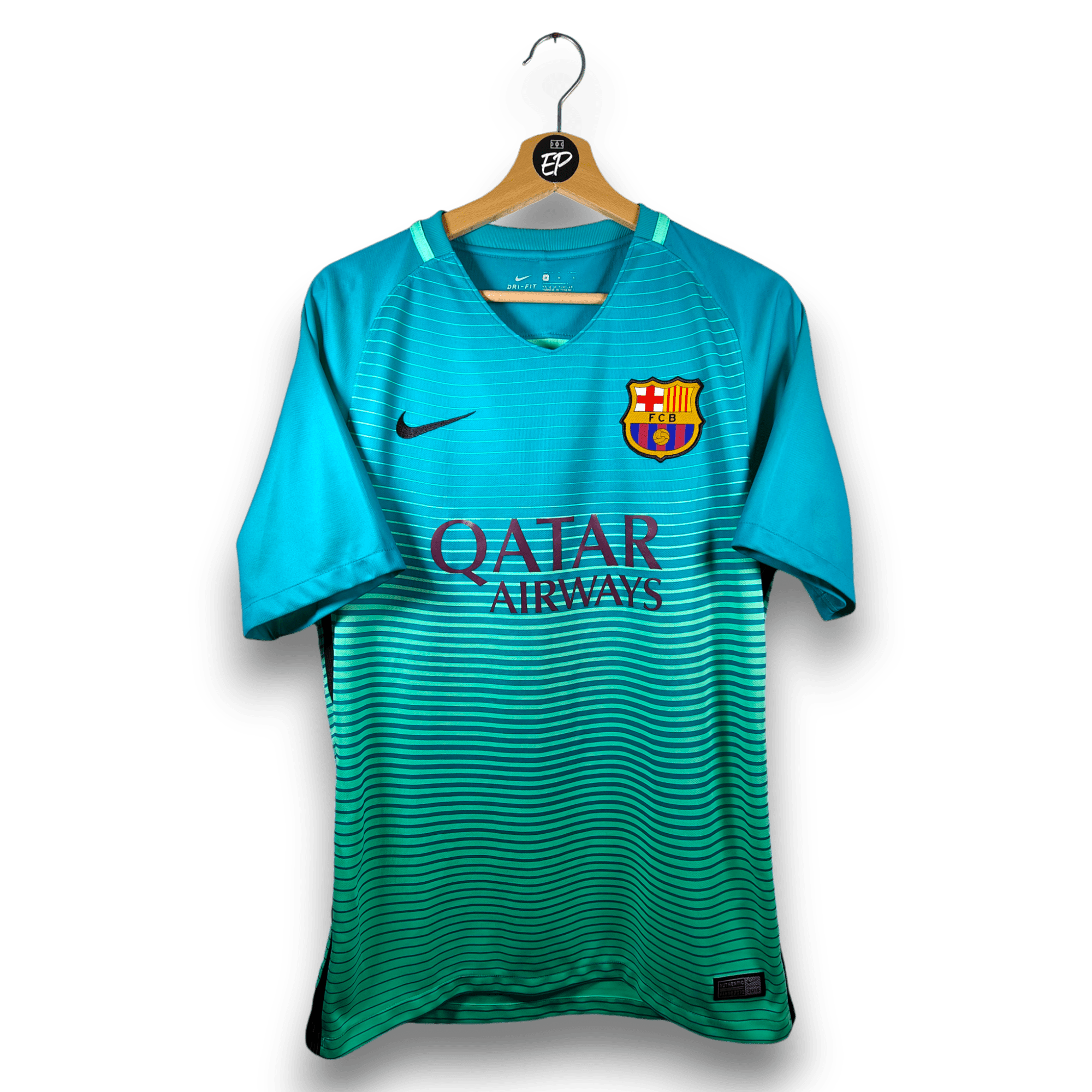 【未使用】FC Barcelona 16-17 3rd Messi 正規品 Player Issue Football Jersey Messi Barcelona 16/17 Size L Nike | eBay