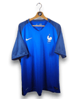 2016 - 17 France Home Shirt - 9.5/10 - (XL) - Eternal Pitch