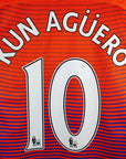 2016 - 17 Manchester City Third Shirt Aguero 10 - 8.5/10 - (L) - Eternal Pitch