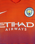 2016 - 17 Manchester City Third Shirt Aguero 10 - 8.5/10 - (L) - Eternal Pitch