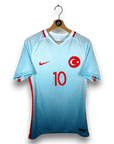 2016 - 17 Match Issue Turkey Away Shirt Arda 10 - 9.5/10 - (M) - Eternal Pitch