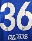 2016 - 17 Schalke 04 Home Shirt Embolo 36 - 8.5/10 - (M) - Eternal Pitch