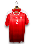 2016 - 17 Switzerland Home Shirt Lichtsteiner 2 - 9.5/10 - (L) - Eternal Pitch