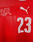 2016 - 17 Switzerland Home Shirt Shaqiri 23 - 9/10 - (XL) - Eternal Pitch