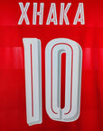 2016 - 17 Switzerland Home Shirt Xhaka 10 - 9/10 - (M) - Eternal Pitch