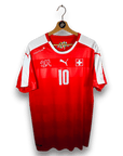 2016 - 17 Switzerland Home Shirt Xhaka 10 - 9.5/10 - (XL) - Eternal Pitch