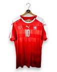 2016 - 17 Switzerland Home Shirt Xhaka 10 (M) - Eternal Pitch