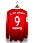2017 - 18 Bayern Munich Home Shirt LS Lewandowski 9 - 9/10 - (M) - Eternal Pitch