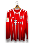 2017 - 18 Bayern Munich Home Shirt LS Lewandowski 9 - 9/10 - (M) - Eternal Pitch