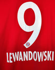 2017 - 18 Bayern Munich Home Shirt LS Lewandowski 9 - 9/10 - (M) - Eternal Pitch
