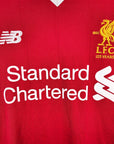 2017 - 18 Liverpool Home Shirt Salah "125 years" 11 - 7.5/10 - (M) - Eternal Pitch