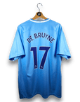2017 - 18 Manchester City Home Shirt De Bruyne 17 - 9.5/10 - (XL) - Eternal Pitch