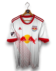 2017 - 18 New York Red Bulls Home Shirt - 8.5/10 - (L) - Eternal Pitch