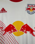 2017 - 18 New York Red Bulls Home Shirt - 8.5/10 - (L) - Eternal Pitch