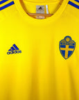 2017 - 18 Sweden Training Shirt - 9.5/10 - (L) - Eternal Pitch