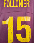 2018 - 19 Servette Genève Home Shirt Follonier 15 - 9.5/10 - (L) - Eternal Pitch