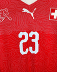 2018 - 20 Switzerland Home Shirt Shaqiri 23 - 9.5/10 - (L) - Eternal Pitch