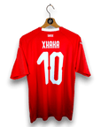 2018 - 20 Switzerland Home Shirt Xhaka 10 - 9.5/10 - (M) - Eternal Pitch