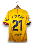 2019 - 20 FC Barcelona Away Shirt De Jong 21 (S) - Eternal Pitch