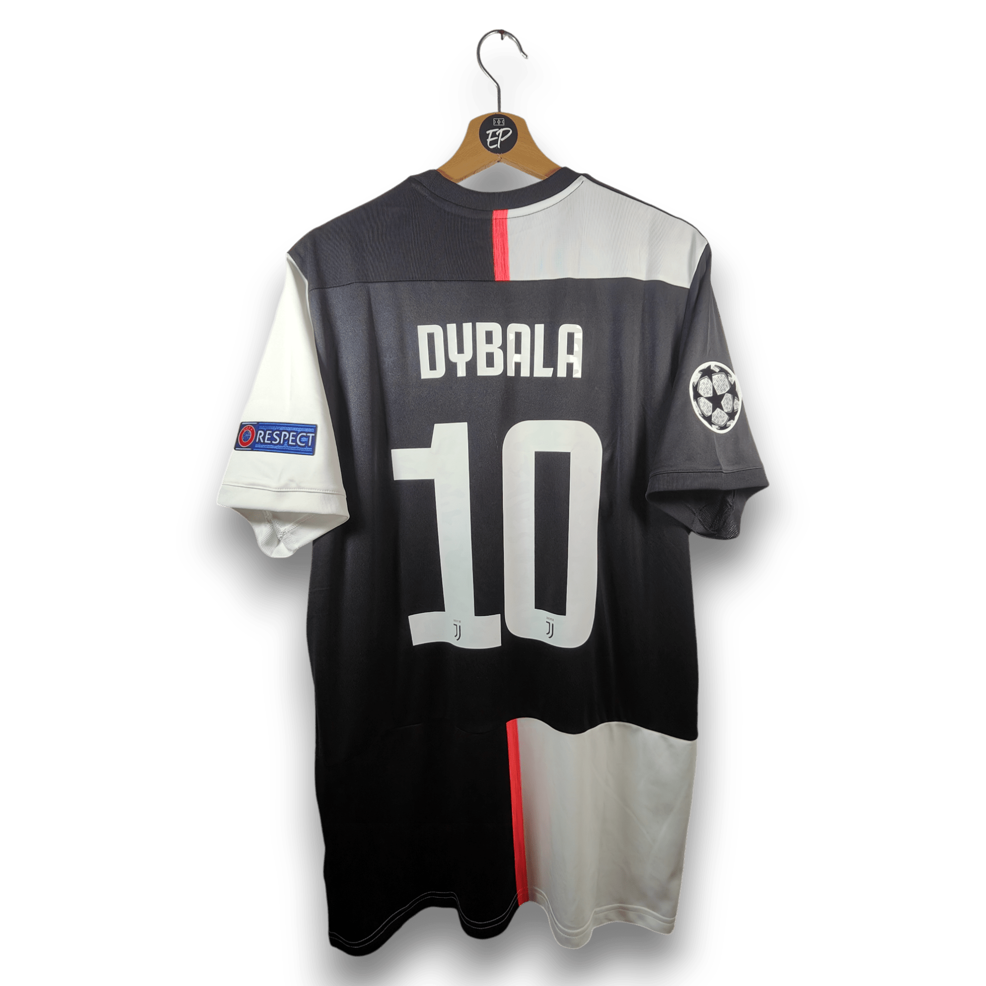 2019-20 Juventus Home Shirt Dybala #10 - 9.5/10 - (XL