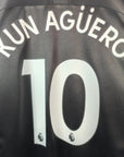 2019 - 20 Manchester City Away Shirt Aguero 10 - 7.5/10 - (L) - Eternal Pitch