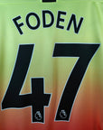 2019 - 20 Manchester City Third Shirt Foden 47 - 8.5/10 - (L) - Eternal Pitch